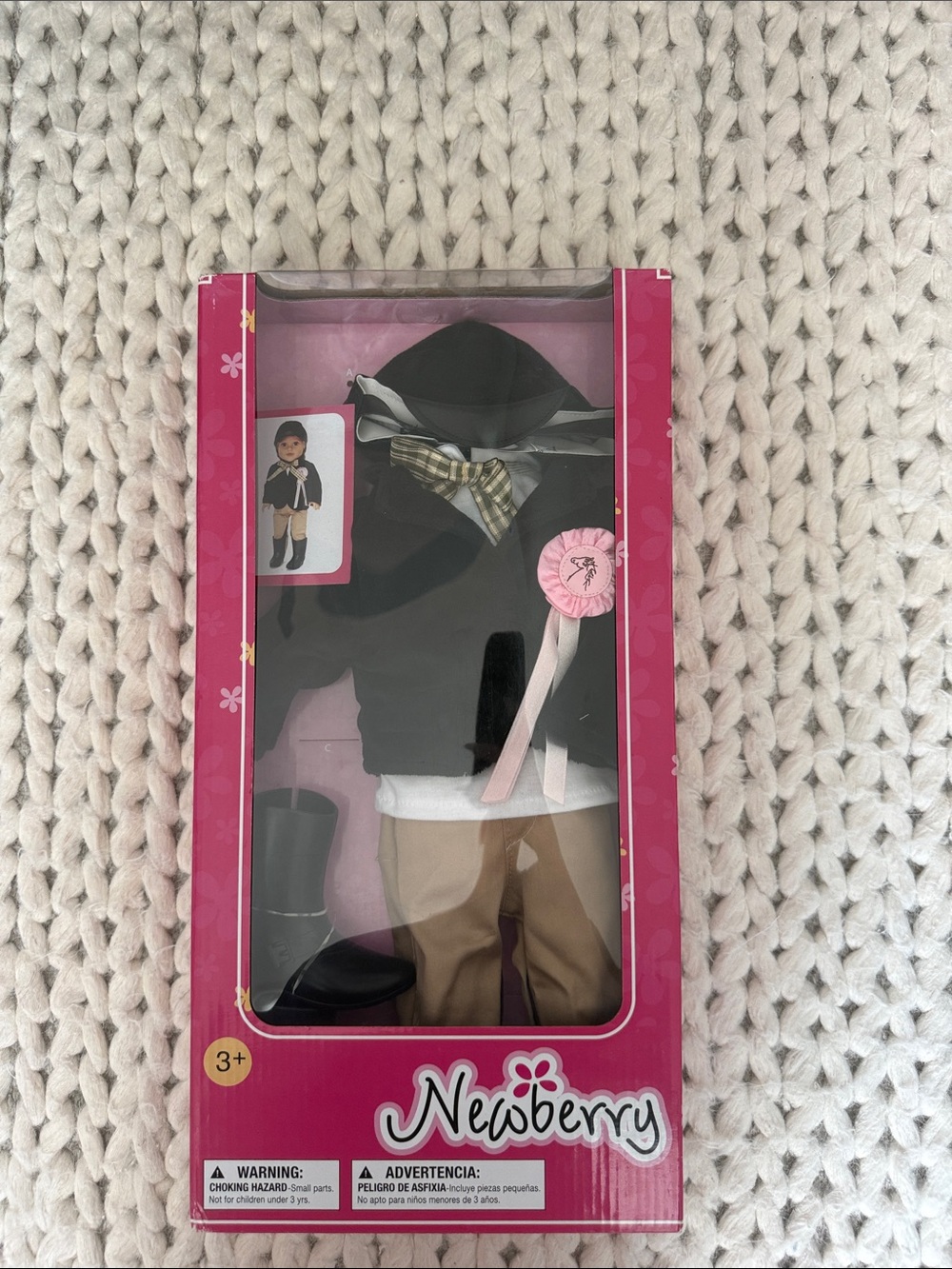 NIB Newberry 18” Doll Equestrian Horseback Riding Outfit Set